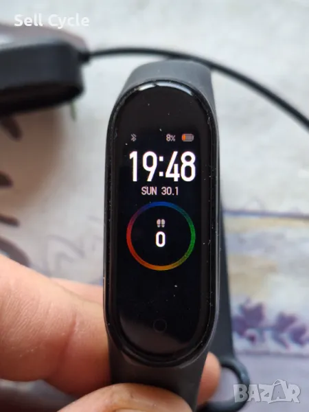 ✅ФИТНЕС СМАРТ ГРИВНА/ЧАСОВНИК XIAOMI MI BAND 4 BLACK❗, снимка 1