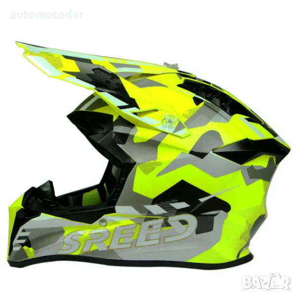 Каска за мотокрос ендуро атв, снимка 1