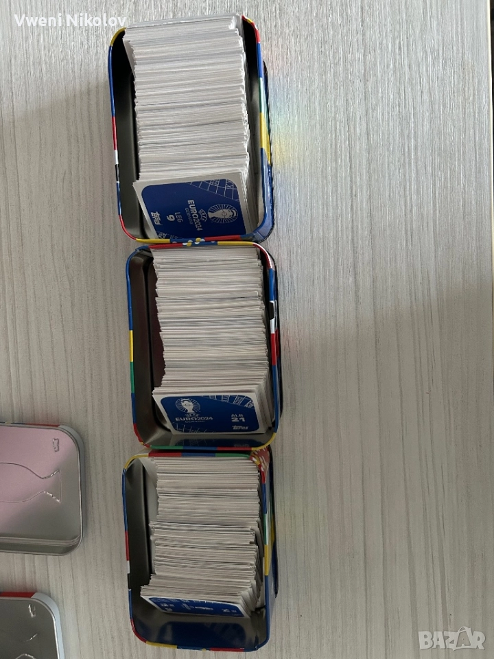 Над 1200 стикера Topps Euro 2024, снимка 1
