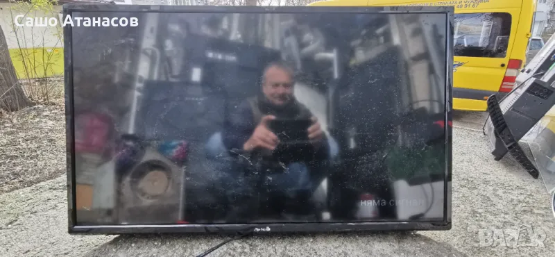 Arielli LED-32DN6T2 SMART със счупена матрица ,TP.MS338E.PB803 ,PT320AT01-1-XC-2 ,L32ES-IR-V2.0, снимка 1