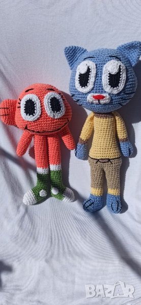 Плетени играчки - Дарвин ,Гъмбол, Анаис, Никол и г-н Ричард , снимка 1