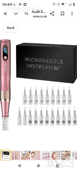 Xoali S01 Microneedling Pen 6-скорости с 20PCS подмяна на касети професионална

, снимка 1
