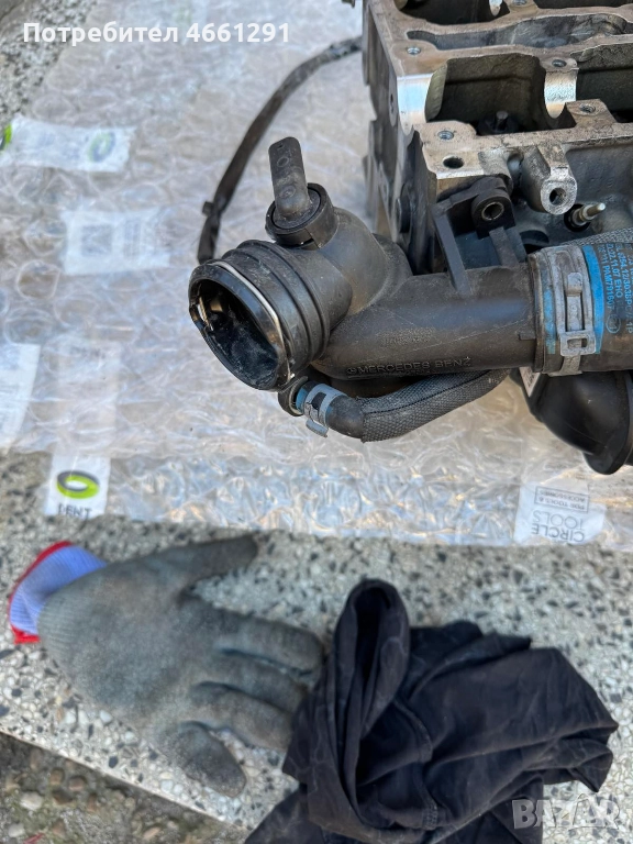 Термостат за двигател на Мерцедес Mercedes 2.2Cdi само за 40лв. A6512002800, снимка 1