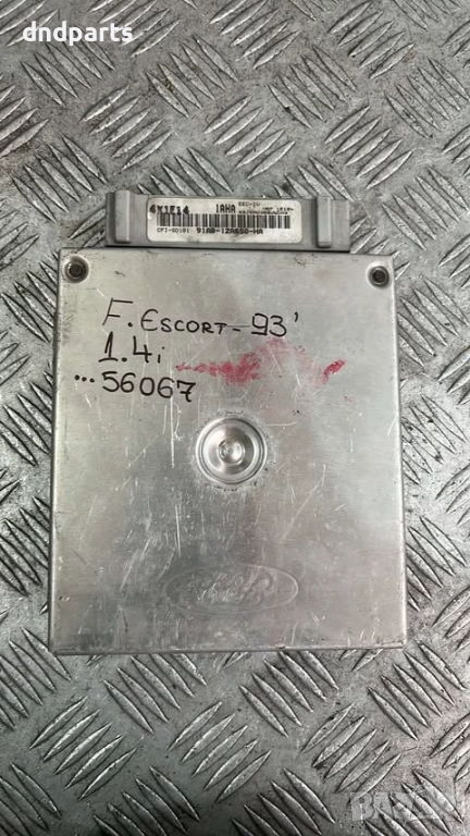 Компютър Ford Escort 1.4i 1993г. 91AB-12A650-HA , снимка 1
