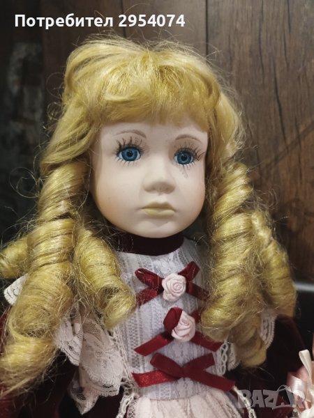 Порцеланова кукла 60см-39лв, снимка 1