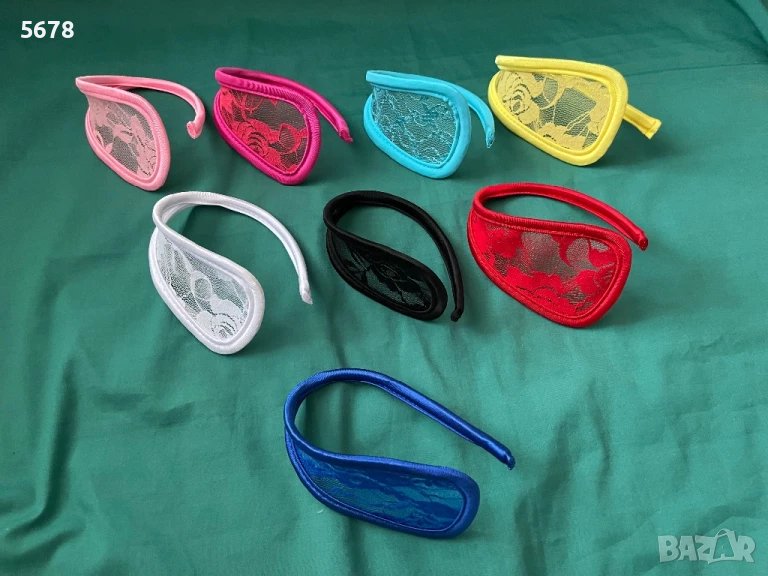 Дантелени стринг прашки, снимка 1