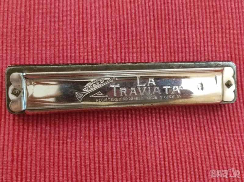 Стара хармоника LA TRAVIATA. , снимка 1