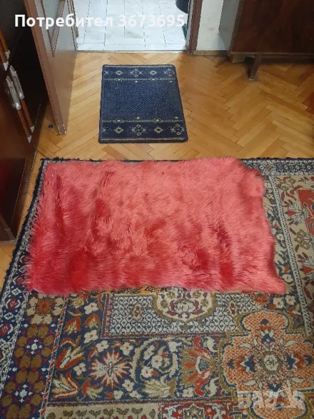 Китеници изкуствена материя  различни  цветове за единични легла и спални, снимка 1