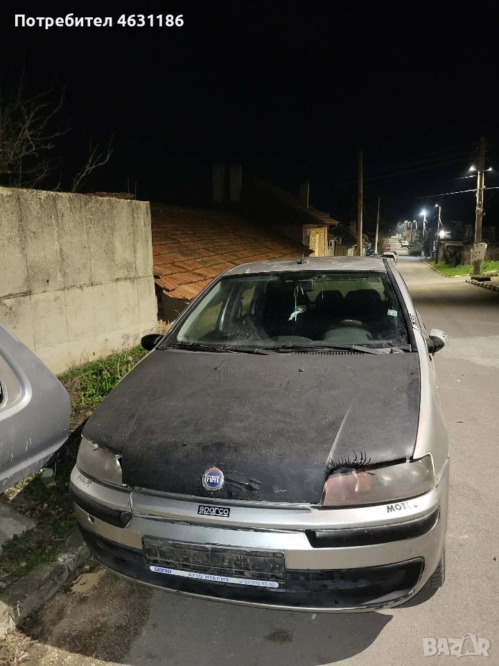 Фиат Пунто 1.9жтд на части , снимка 1