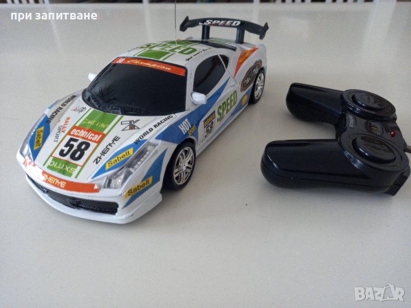 2 бр. RC кола, количка Ferrari, едната Rastar, работят, снимка 1