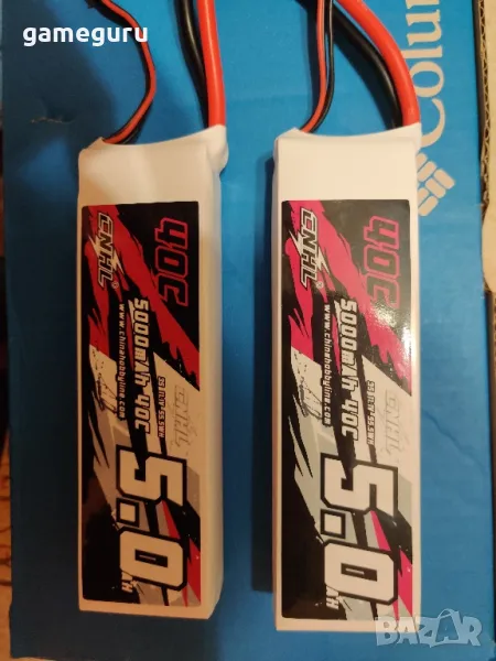 CNHL 2 броя батерия Lipo 3s 40c 5000mah, снимка 1