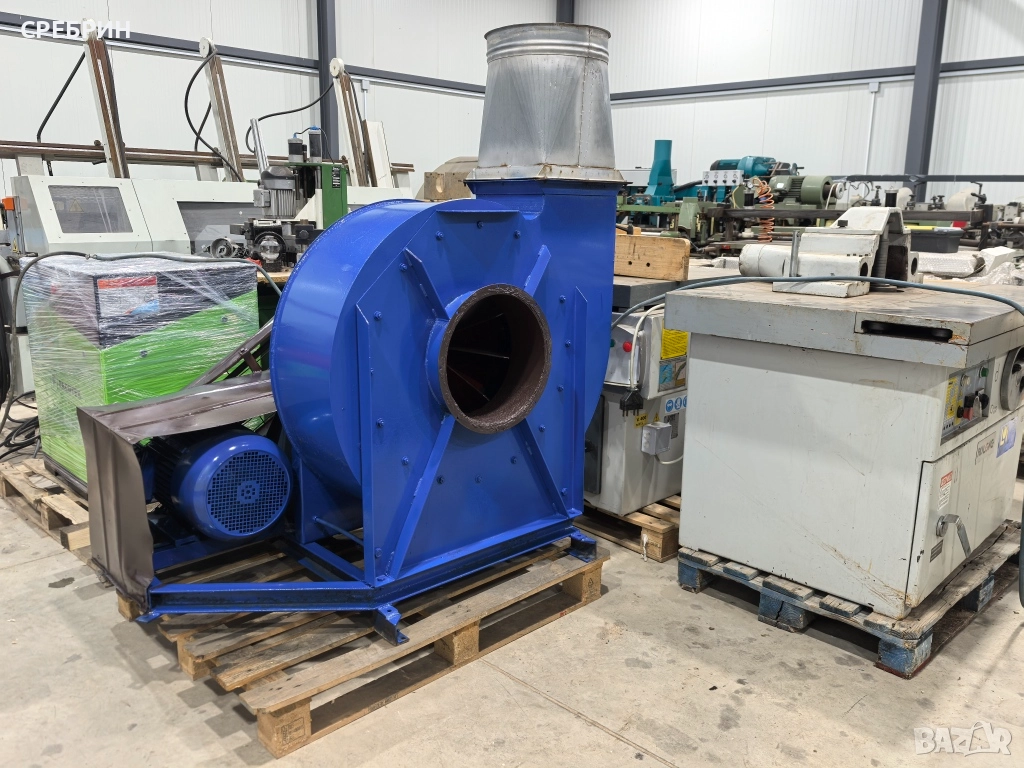 Аспирация тип охлюв с11,5кв за стърготини., снимка 1