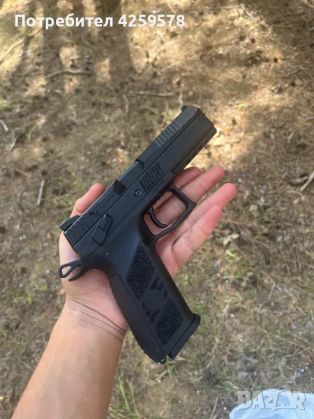 Еърсофт пистолет CZ P-09 blowback , снимка 1