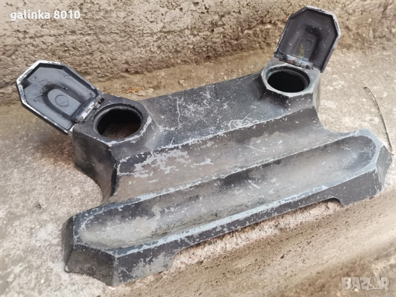 Стара метална мастилниа, снимка 1