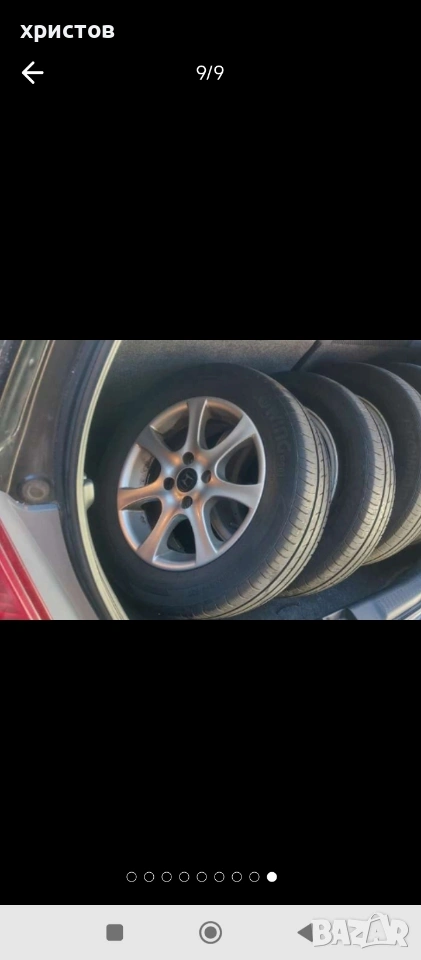 Лети джанти 15 Цола за Мазда 2 4 х100, снимка 1