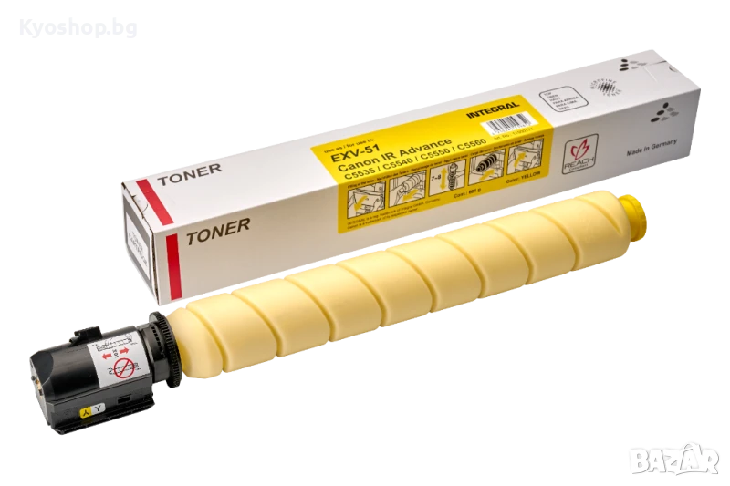 тонер Canon  IR C 5535 i, C 5540 i, EXV-51 Yellow, снимка 1