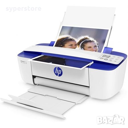Принтер Мастиленоструен Мултифункционален 3 в 1 Цветен HP DeskJet 3760 Копир Принтер и Скенер, снимка 1