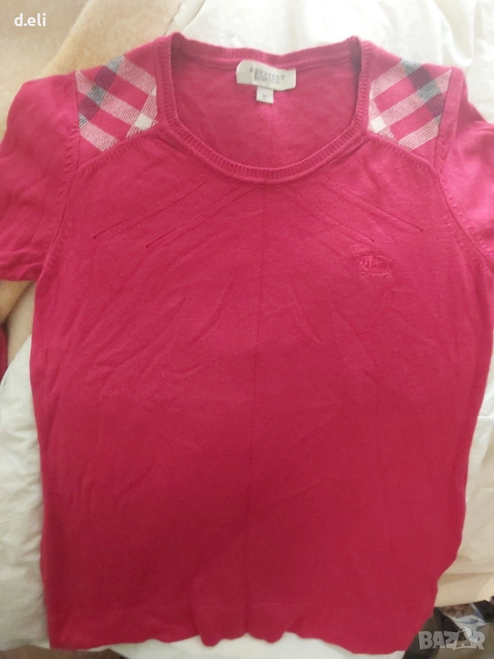 BURBERRY и Max Mara Original Size M 100% Коприна Страхотна ризка, снимка 1