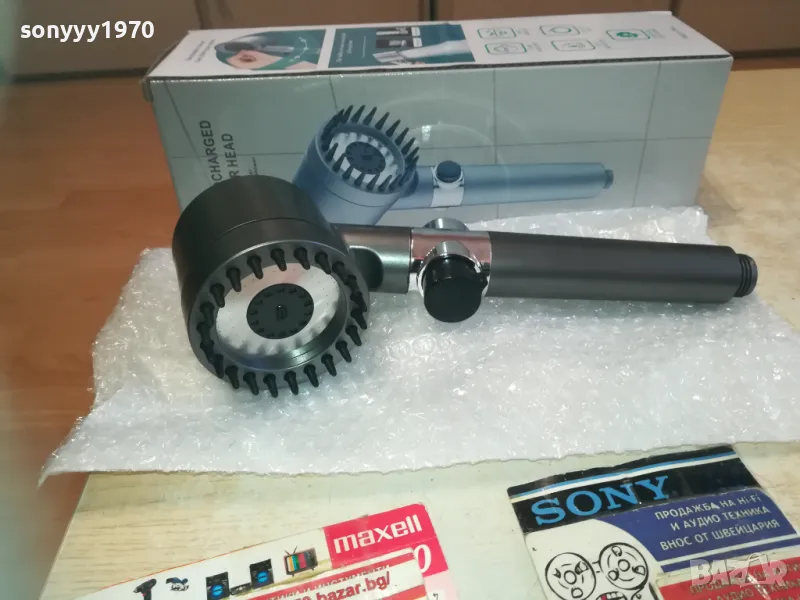 ДУШ СЛУШАЛКА С МАСАЖОР-НОВ МОДЕЛ 0111241017, снимка 1