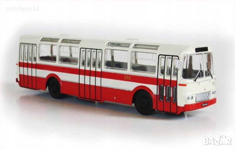 Skoda Karosa SM-11 автобус - мащаб 1:72 на DeAgostini моделът е нов в блистер, снимка 1