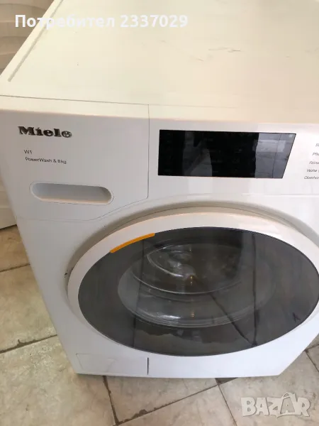Пералня:МиелеW1-8кг,работеща,тествана,нов модел,клас:А+++\като нова, снимка 1