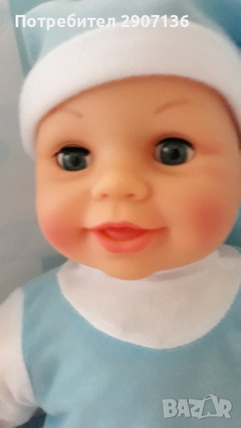 КУКЛА С БАТЕРИИ, ПЛАЧЕ ,ЗАСПИВА,ХРАНИСЕ, снимка 1