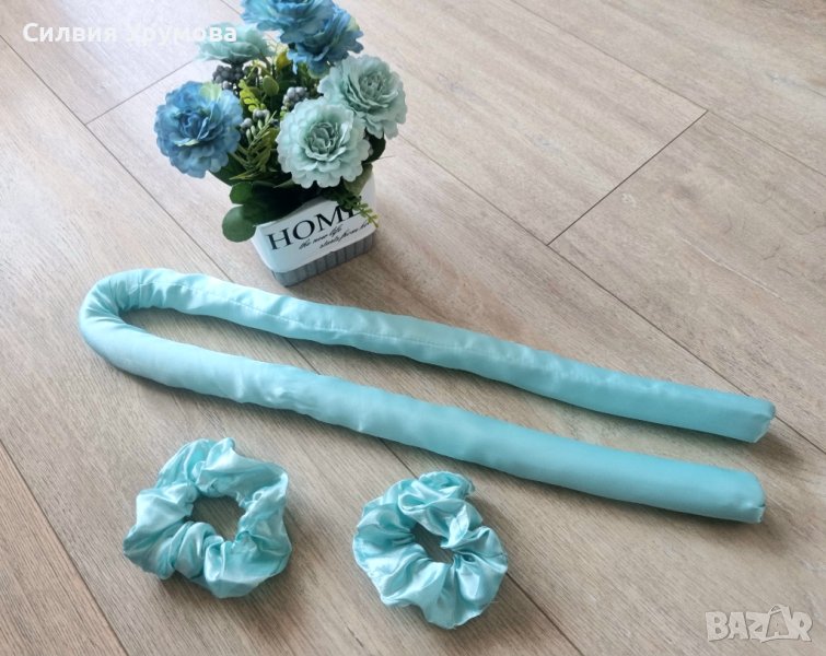 Сатенен ролер за къдрене на коса, снимка 1