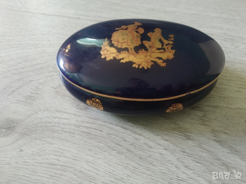порцеланова кутия за бижута, снимка 1