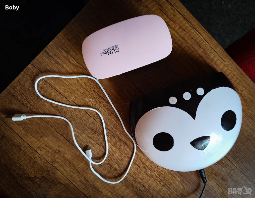 Два броя UV/LED лампи за гел лак, снимка 1