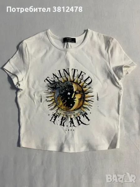 BERSHKA Дамска тениска , снимка 1