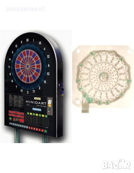 Сензорно фолио за mini darts 350 compumatic, снимка 1