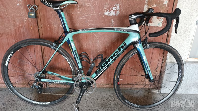 Карбонов шосеен Bianchi, снимка 1