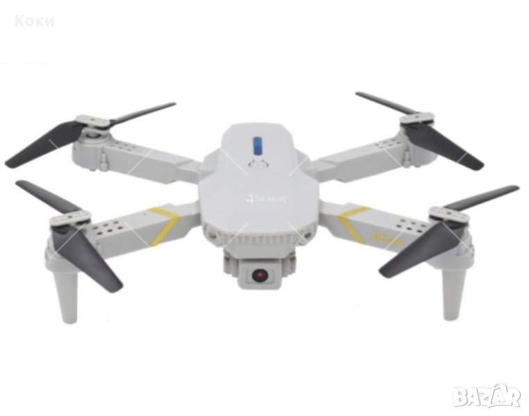 Широкоъгълен сгъваем дрон с видео в реално време 4K ULTRA HD-Dron V4 (4K+Bag) FS-5881, снимка 1