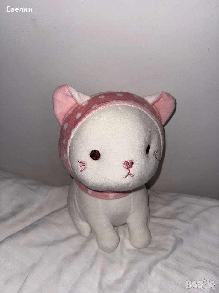 Плюшена котка MINISO, снимка 1
