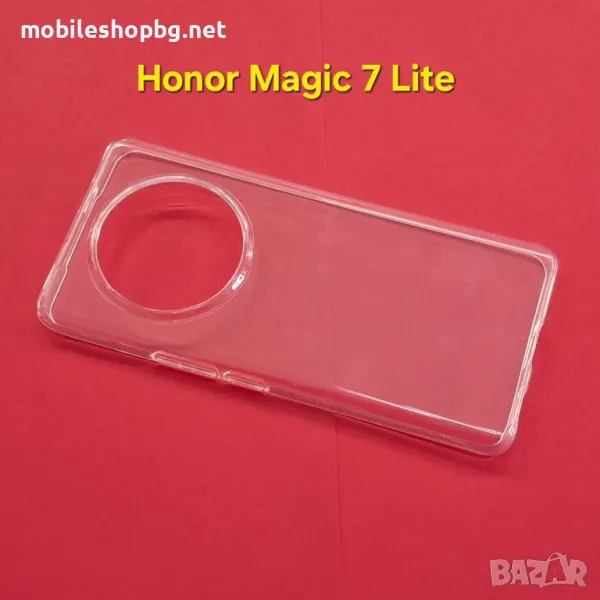Honor Magic 7 Lite прозрачен силиконов какъф, снимка 1