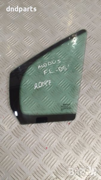 Стъкло врата Renault Modus 2005г.(предно ляво), снимка 1