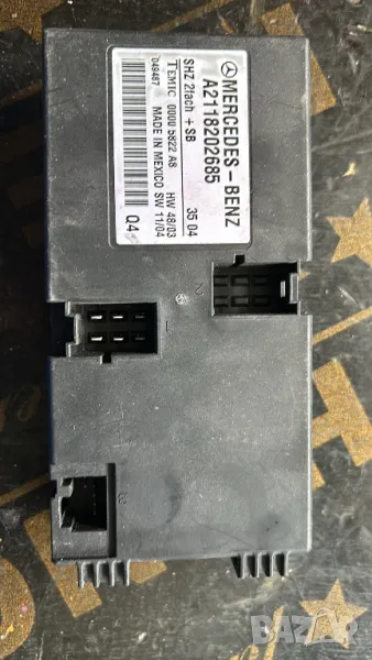 модул подгрев седалки мерцедес е класа w211 2118202685, снимка 1