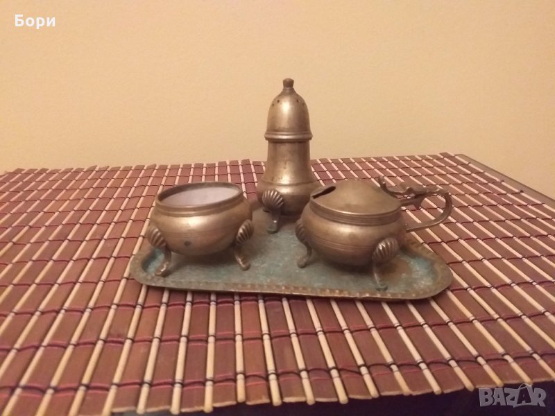 Комплект  от месинг, снимка 1