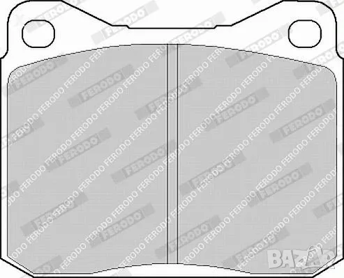 FERODO FVR129 НАКЛАДКИ ПРЕДНИ VW LT 28-35, VW LT 40-55 1975-1996 OE 281698151B OE 281698151A, снимка 1