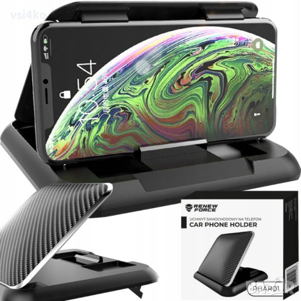 Сгъваема поставка за телефон Renew Force, за автомобил, снимка 1
