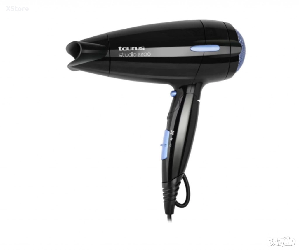 Сешоар Taurus Studio 2200, 2200W, 2 скорости, 2 нива на температура, снимка 1