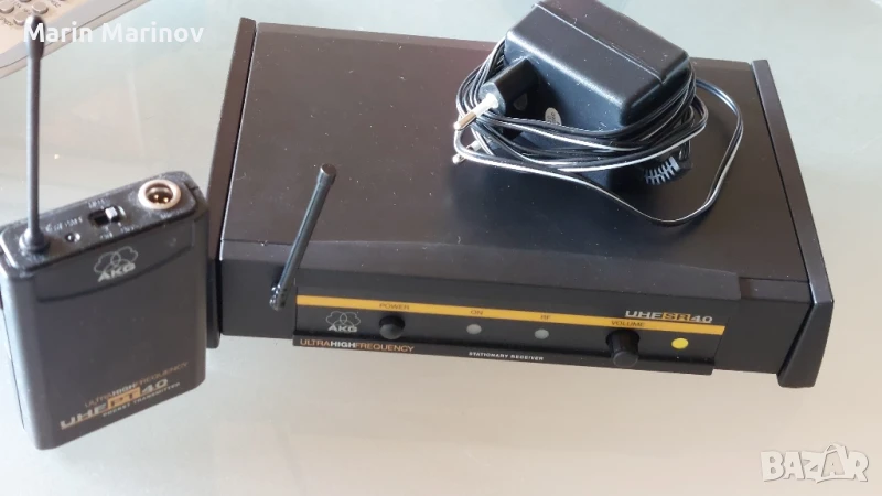 Акг Безжична система за микрофон, кларинет саксофон, гайда, китара, цигулка и други л, снимка 1