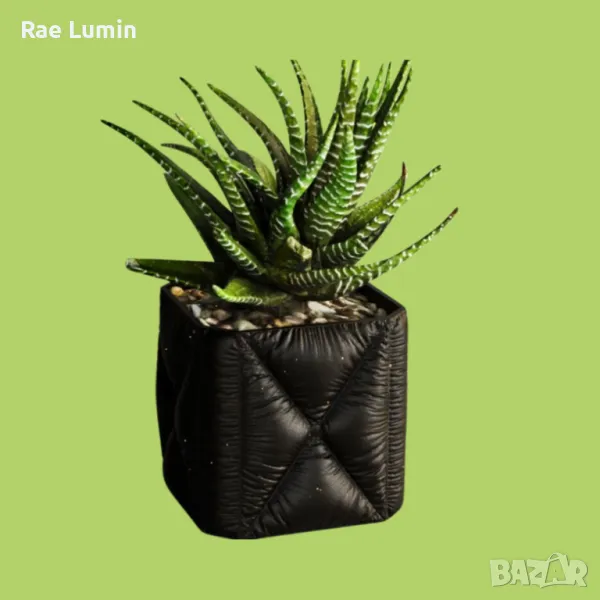 Кашпа – кожена текстура, снимка 1