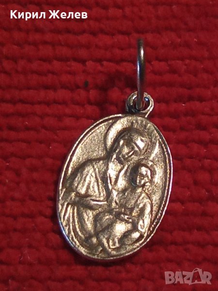 СТАРИННА ПРАВОСЛАВНА СРЕБЪРНА ИКОНКА РЪЧНА МАЙСТОРСКА ИЗРАБОТКА 39934, снимка 1