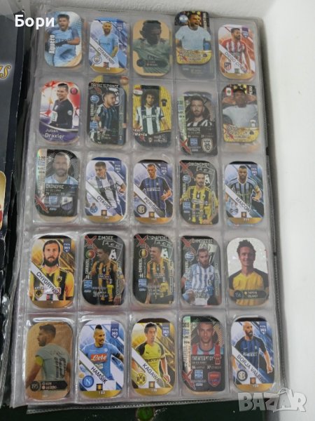 Метални карти с футболисти 99 броя, снимка 1