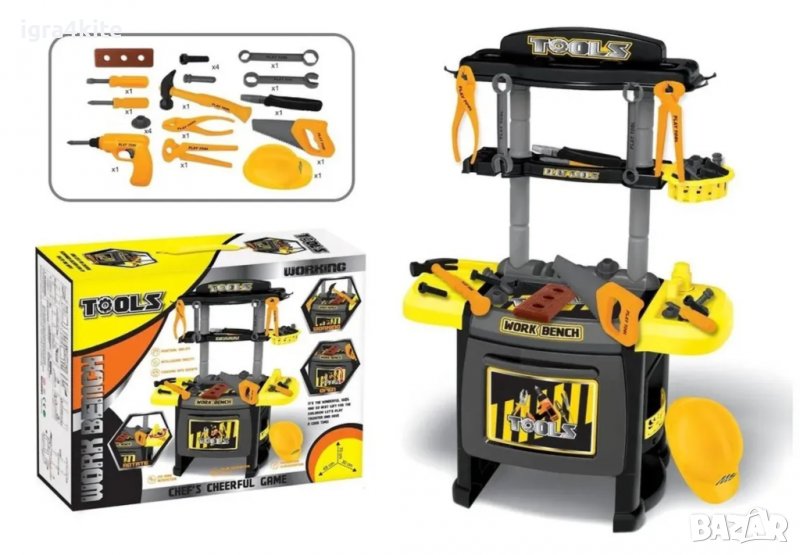 Детски комплект Tools работилница с инструменти 25 части / много модели работилници, снимка 1