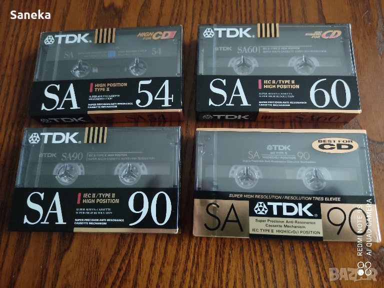 TDK SA 54,60,90, снимка 1