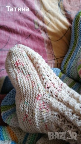 Ръчно плетени чорапи , снимка 12 - Други - 38096511