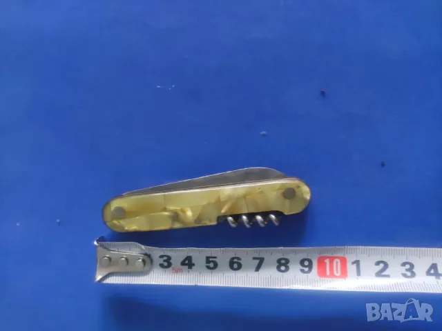 Продавам джобно ножче с виличка П.Денев, снимка 7 - Ножове - 48582072