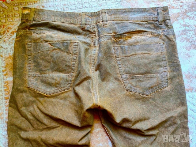 Италиански дънки Alcott 53, слим, № 36 (L), шоколадов цвят, снимка 3 - Дънки - 52820414